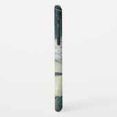 Coques Case-Mate iPhone Blanc orageux de bleu de ciel d'ange gardien (Dos/Gauche)