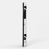 Coques Case-Mate iPhone blanc panda (Dos/Droite)