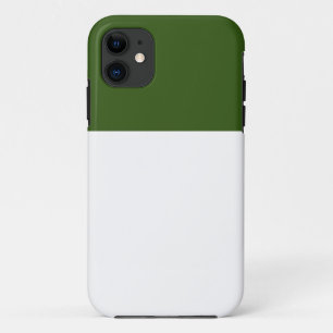 Case-Mate iPhone Case Blanc Professionnel Moderne Bloc de Couleur Vert F