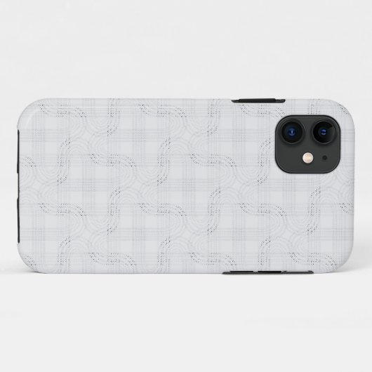 Coques Case-Mate iPhone Blanc solide texturé. (Dos (Horizontal))