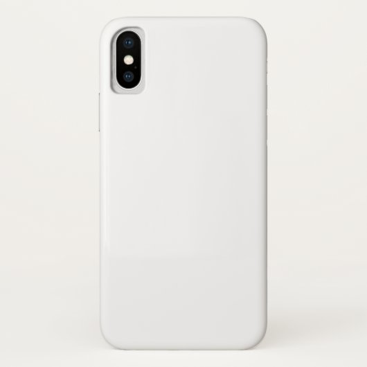 Coques Case-Mate iPhone Blanc uni (Dos)