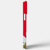 Coques Case-Mate iPhone Blancs marguerites Whimsical Floral Rouge (Verso / Droite)