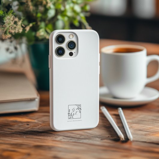 Coques Case-Mate iPhone Blason Botanique | Monogramme Intemporel 