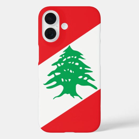 Coques Case-Mate iPhone Blason du Liban (Verso)