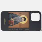 Coques Case-Mate iPhone Blessed Seraphim Rose of Plantita Custom Name (Verso (horizontal))