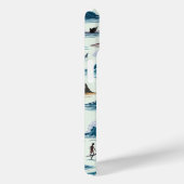 Coques Case-Mate iPhone Bleu (Verso / Droite)