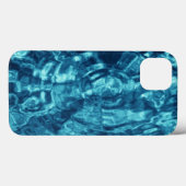 Coques Case-Mate iPhone Bleu Abstrait (Verso (horizontal))