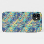 Coques Case-Mate iPhone Bleu Abstrait (Dos (Horizontal))