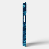 Coques Case-Mate iPhone Bleu Abstrait (Verso / Droite)