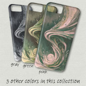 Coques Case-Mate iPhone Bleu Abstrait Art Eau torse d'eau toile d'aquarell