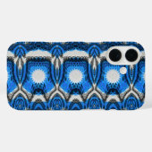 Coques Case-Mate iPhone Bleu atomique (Verso (horizontal))