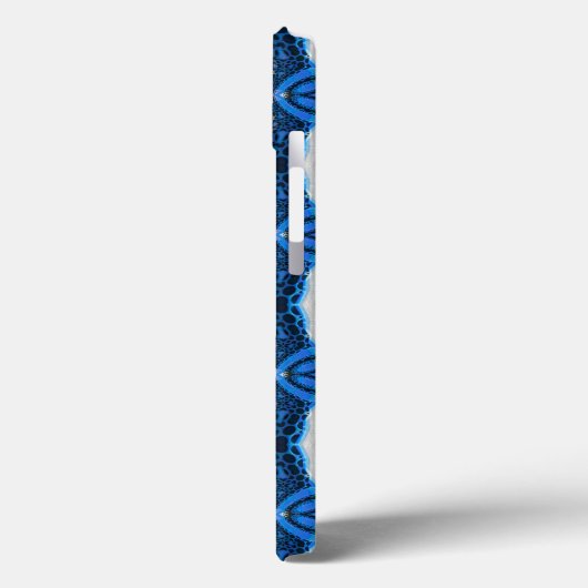 Coques Case-Mate iPhone Bleu atomique (Verso / Gauche)