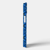 Coques Case-Mate iPhone Bleu atomique (Verso / Droite)