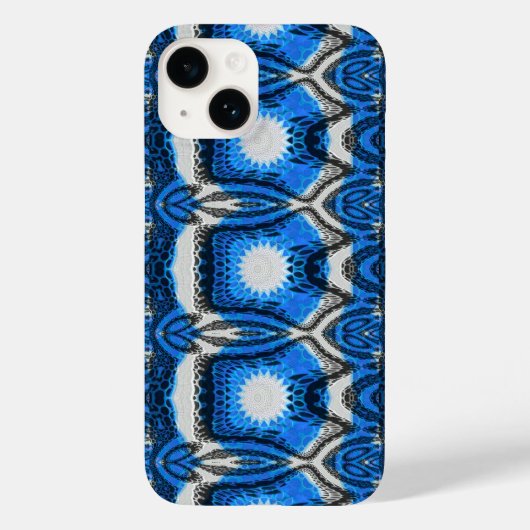 Coques Case-Mate iPhone Bleu atomique (Verso)