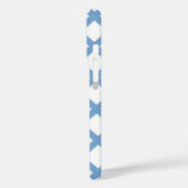 Coques Case-Mate iPhone Bleu Blanc Arlequin Diamond Motif (Verso / Gauche)