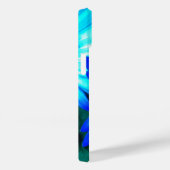 Coques Case-Mate iPhone Bleu brillant (Verso / Droite)