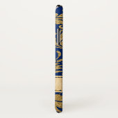 Coques Case-Mate iPhone Bleu, cas floral de l'iPhone X de Coque-Compagnon (Dos/Droite)