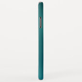 Coques Case-Mate iPhone Bleu CAT NOIR (Dos/Droite)