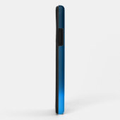 Coques Case-Mate iPhone Bleu CAT NOIR (Dos/Droite)