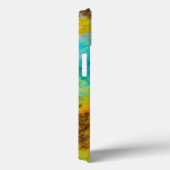 Coques Case-Mate iPhone Bleu Chrysocolla Jasper (Verso / Droite)