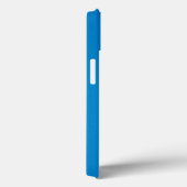 Coques Case-Mate iPhone Bleu clair avec texture granuleuse (Verso / Droite)