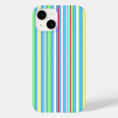 Coques Case-Mate iPhone Bleu clair, bandes combo (Verso)