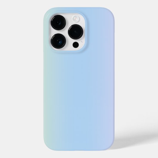 Coques Case-Mate iPhone Bleu clair contemporain tendance (Verso)