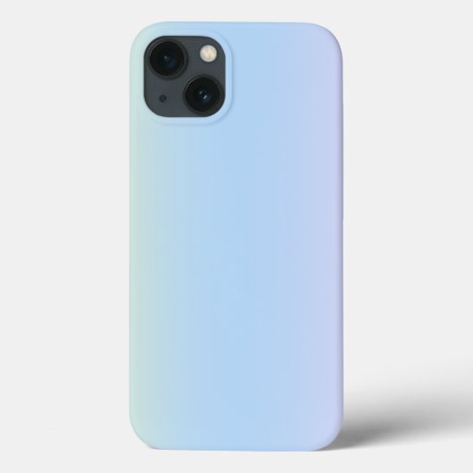 Coques Case-Mate iPhone Bleu clair contemporain tendance (Verso)