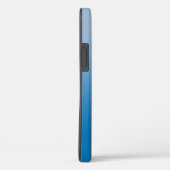 Coques Case-Mate iPhone Bleu clair minimal à bleu foncé (Verso / Droite)
