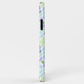 Coques Case-Mate iPhone Bleu clair Rose Violet Lime Vert Art africain (Dos/Droite)