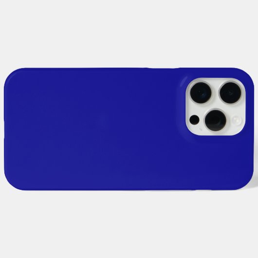 Coques Case-Mate iPhone Bleu Cobalt (Verso (horizontal))