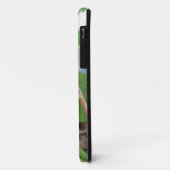 Coques Case-Mate iPhone Bleu cône fleur bromélique (Dos/Gauche)