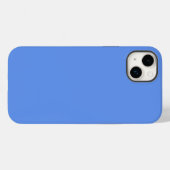 Coques Case-Mate iPhone Bleu de Cornflower (Verso (horizontal))