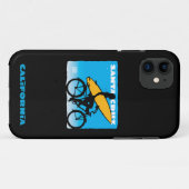 Coques Case-Mate iPhone Bleu de fille de surfer de Stephen Hosmer (Dos (Horizontal))