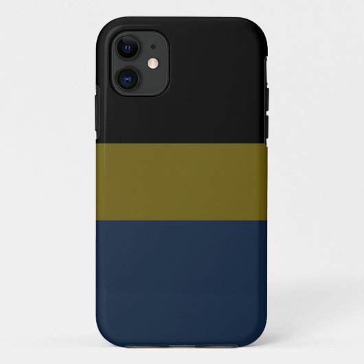 Coques Case-Mate iPhone Bleu de la marine marine noire (Dos)