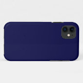 Coques Case-Mate iPhone Bleu de marine solide (Dos (Horizontal))