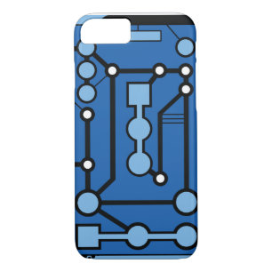 Coque iPhone 7 Bleu de Motherbox
