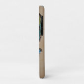 Coques Case-Mate iPhone Bleu de plage et vert libellule Flit (Dos/Gauche)