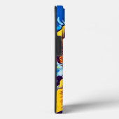 Coques Case-Mate iPhone Bleu de poisson orange Koi (Verso / Droite)