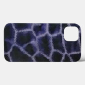 Coques Case-Mate iPhone Bleu de poster de animal (Verso (horizontal))