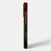 Coques Case-Mate iPhone Bleu de renaissance Art Abstrait (Verso / Gauche)