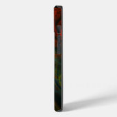 Coques Case-Mate iPhone Bleu de renaissance Art Abstrait (Verso / Gauche)