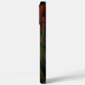 Coques Case-Mate iPhone Bleu de renaissance Art Abstrait (Verso / Gauche)