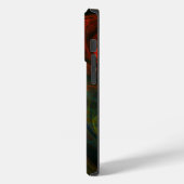 Coques Case-Mate iPhone Bleu de renaissance Art Abstrait (Verso / Gauche)