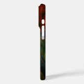 Coques Case-Mate iPhone Bleu de renaissance Art Abstrait (Verso / Gauche)