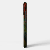 Coques Case-Mate iPhone Bleu de renaissance Art Abstrait (Verso / Gauche)