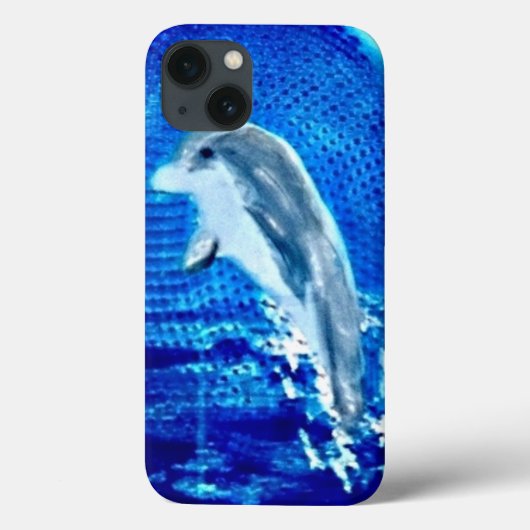 Coques Case-Mate iPhone Bleu des dauphins de mer (Verso)