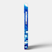 Coques Case-Mate iPhone Bleu des dauphins de mer (Verso / Gauche)