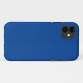 Coques Case-Mate iPhone Bleu Duché, Bleu Plat, Bleu Gris, (Dos (Horizontal))
