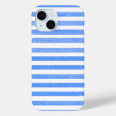 Coques Case-Mate iPhone Bleu et blanc (Verso)